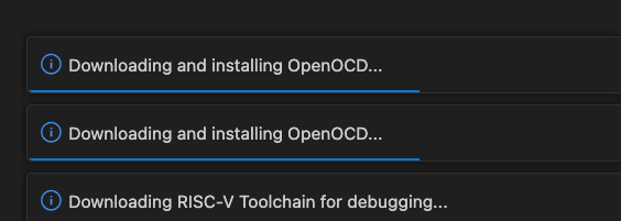 VS Code installing Pico Rust Components